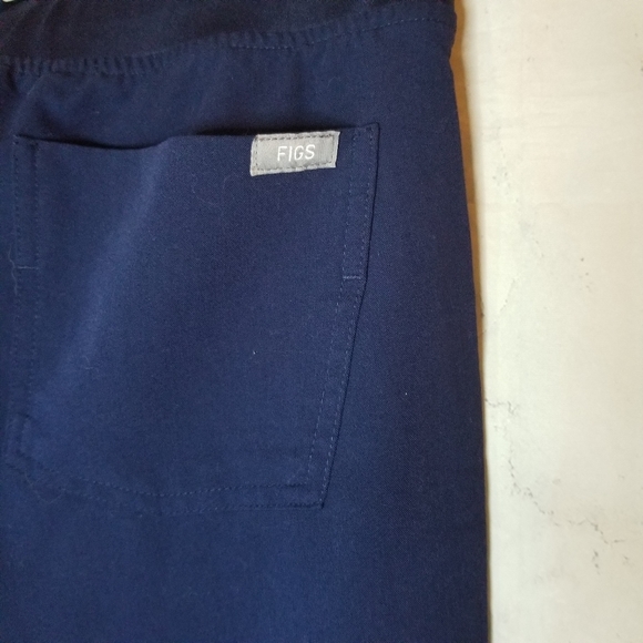 Figs Zamora jogger scrubs pant navy blue XS petite - Picture 8 of 10